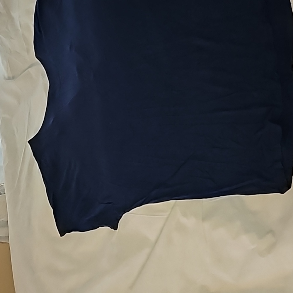 Pleione Dark Blue Top Size 1X - Picture 12 of 14